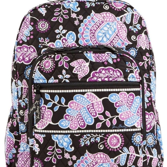 floral vera bradley backpack